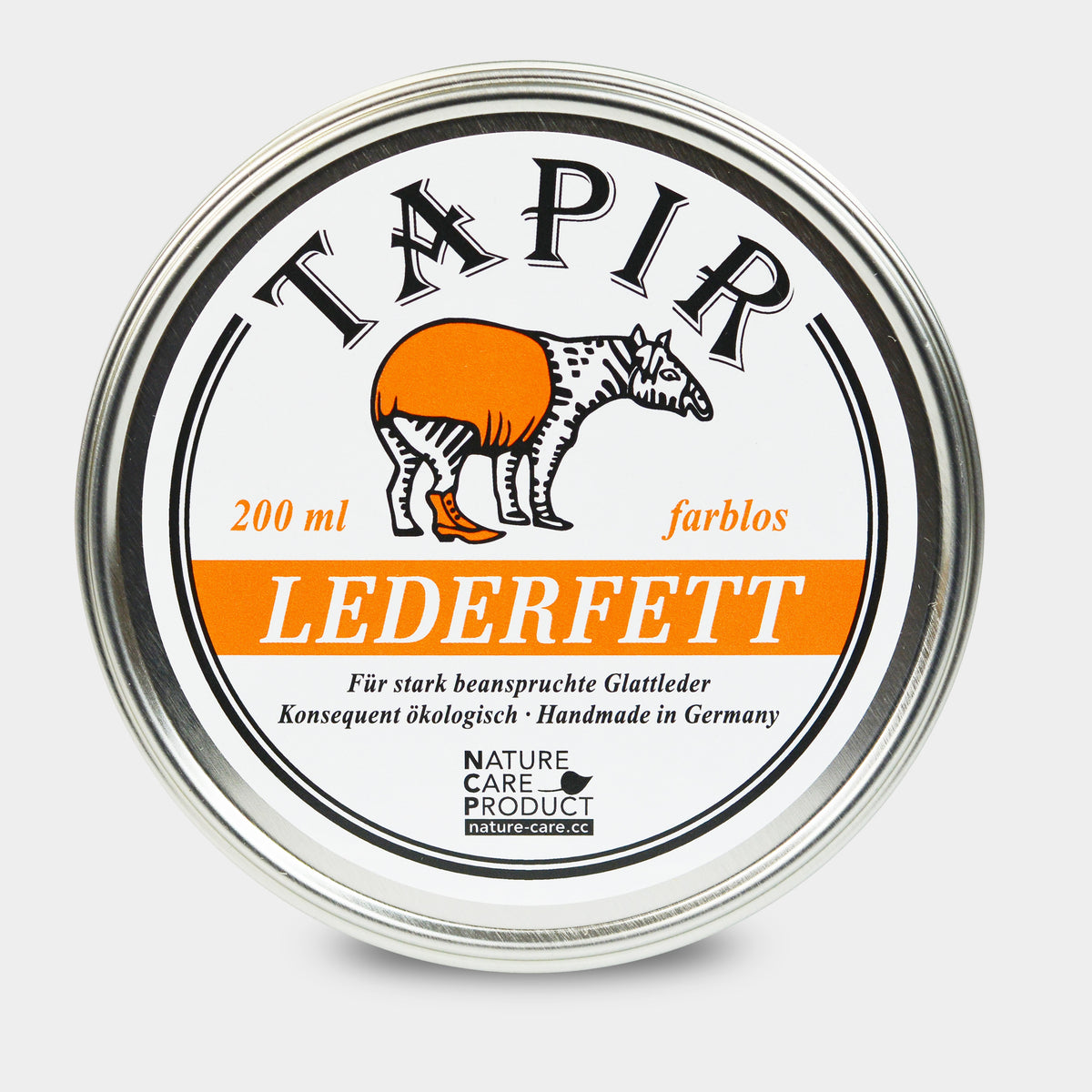 Dose Lederfett farblos